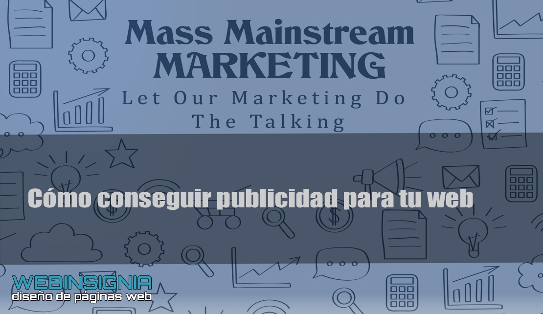 Conseguir publicidad para tu web